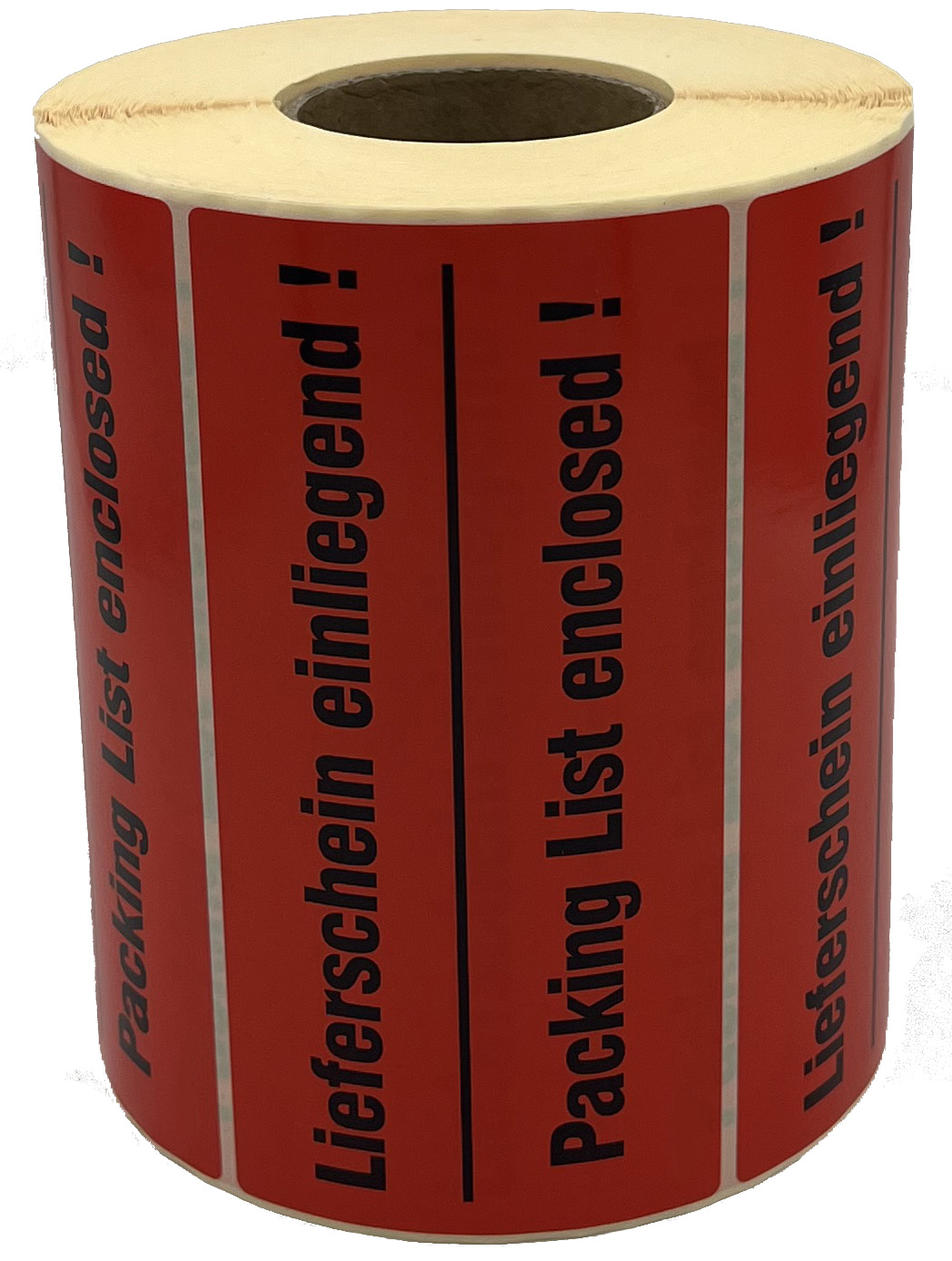 Aufkleber Lieferschein einliegend! - Packing List enclosed! Aufkleber Lieferschein einliegend! - Packing List enclosed!