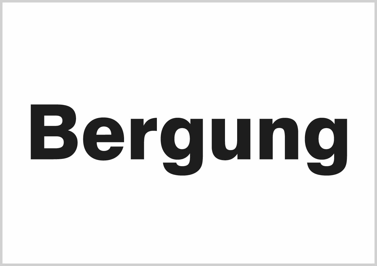 Bergung Versandetiketten Bergung
