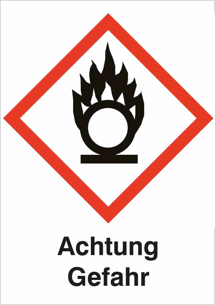 GHS-3-AG GHS 03 mit Signalwort