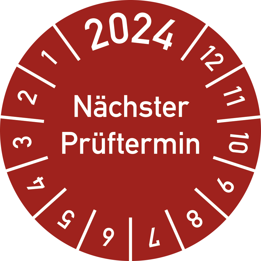 Prüfplakette 2024 Nächster Prüftermin