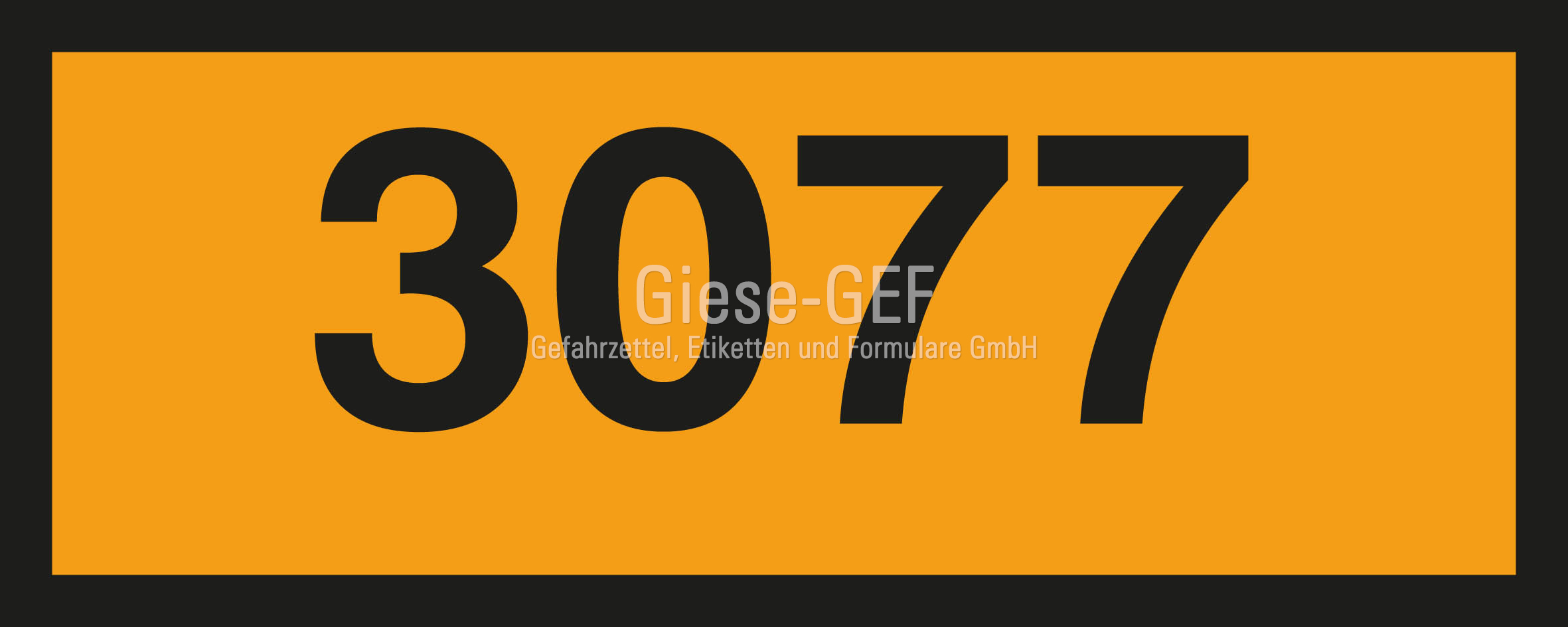 UN-30-4-ME UN-Tafel 30 x 12 cm mit Eindruck Ihrer UN-Nummer