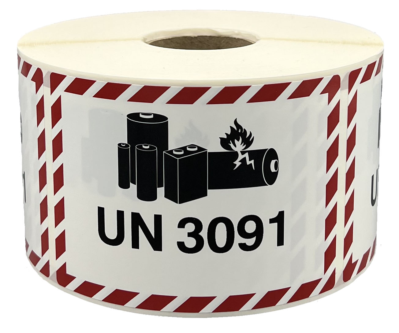 Etiketten Aufkleber Lithium Metal Battery UN 3091, Folie 7,4 x 10,5 cm, 1.000 Stück auf Rolle Etiketten Aufkleber Lithium Metal Battery UN 3091, Folie 7,4 x 10,5 cm, 1.000 Stück auf Rolle