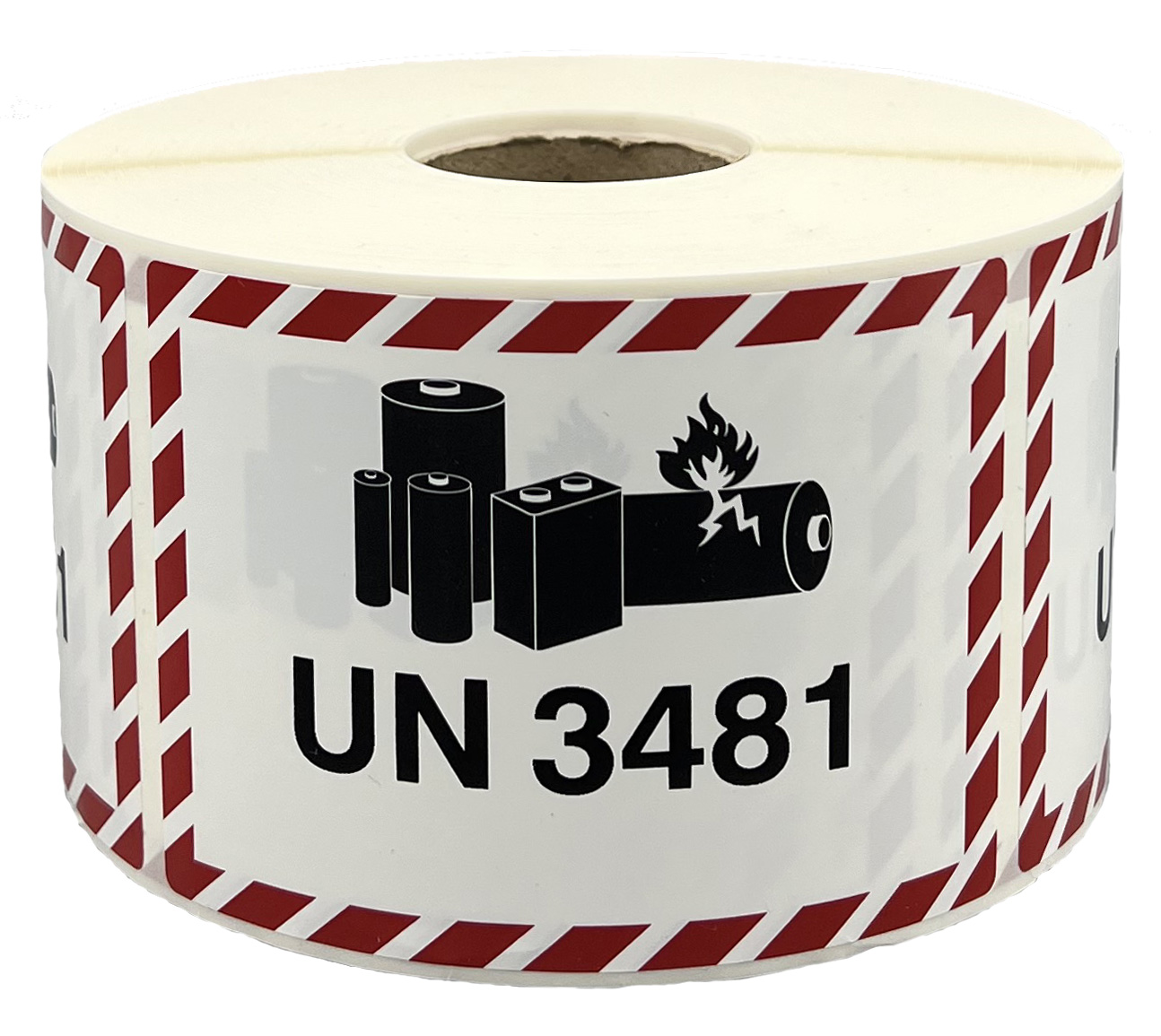 Etiketten Lithium ion Battery UN 3481 gem. ADR 2023