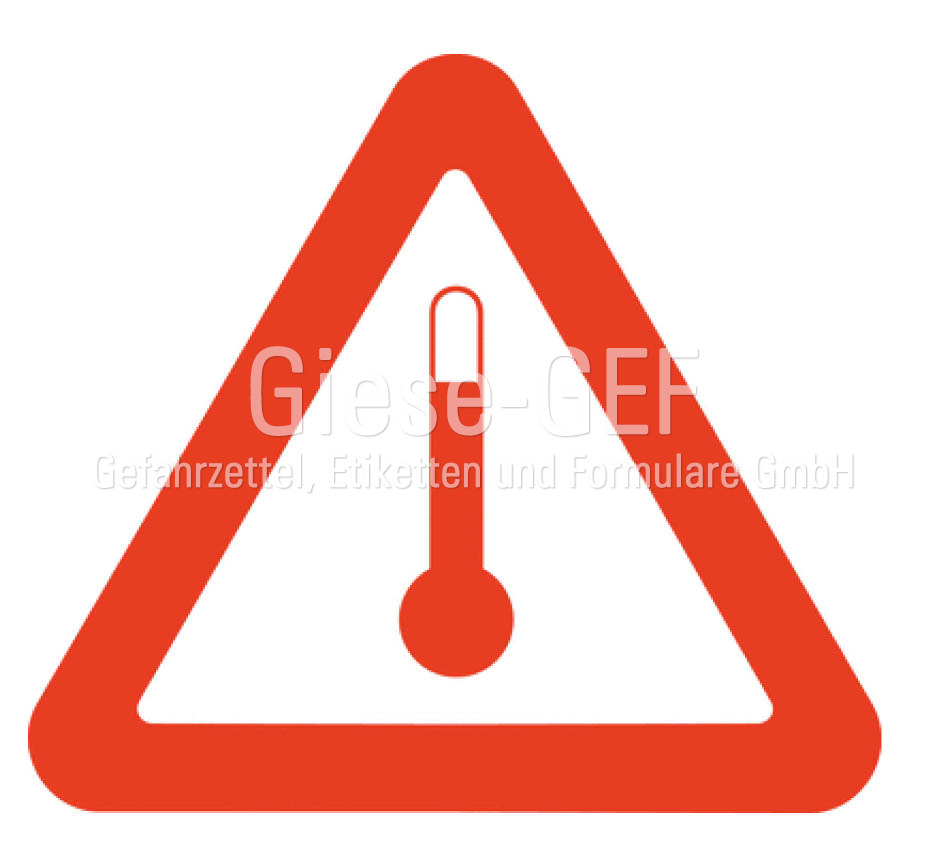 920-25-4 Kennzeichen für Stoffe die im erwärmtem Zustand befördert werden