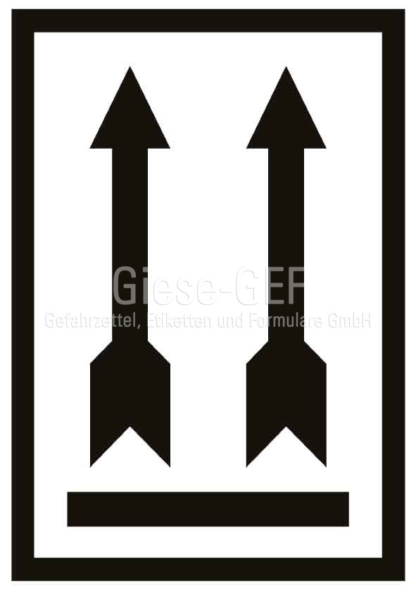 IA-07-058480af529ae0 Versandetiketten Symbol oben gem. IATA