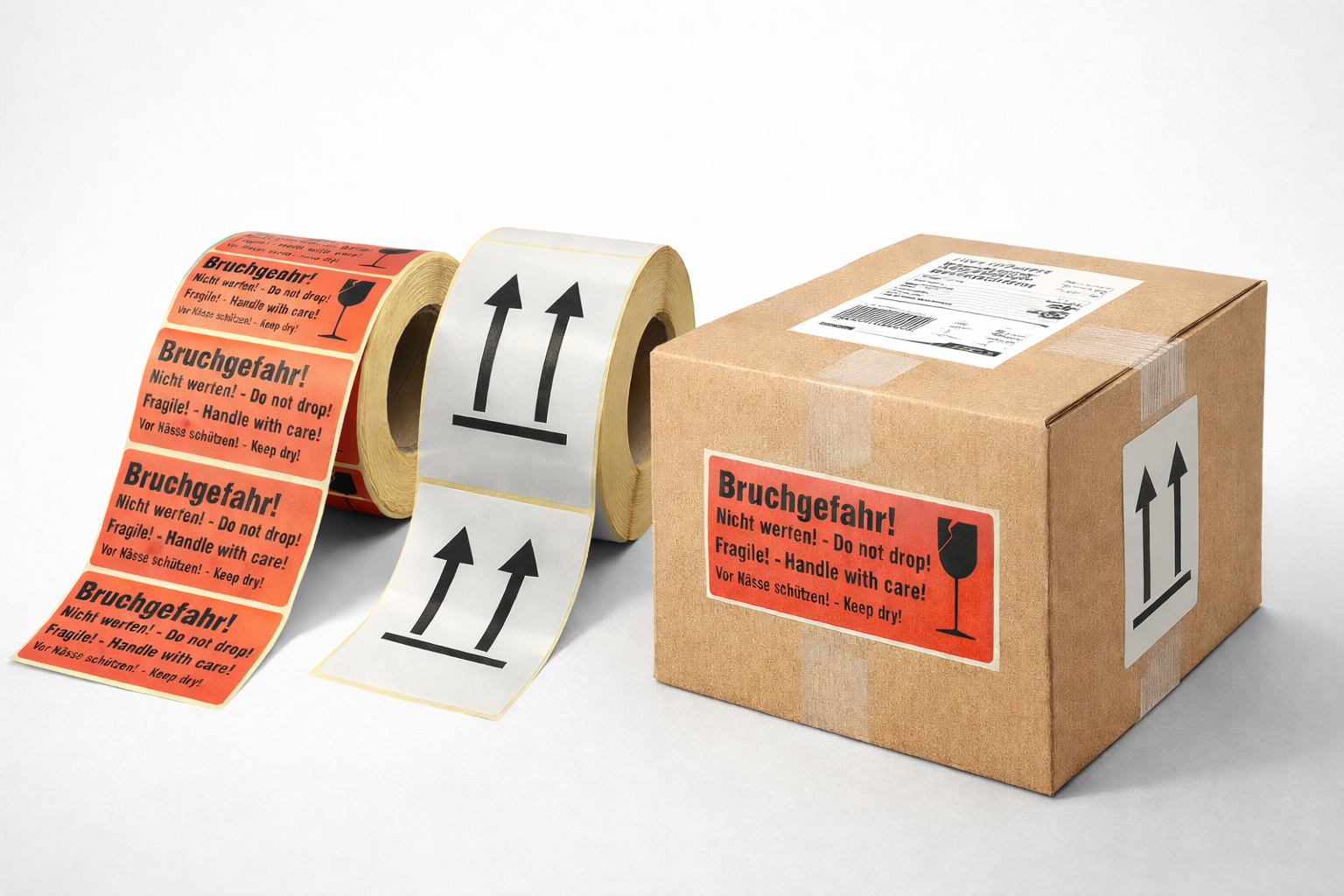 Paketaufkleber / Versandaufkleber