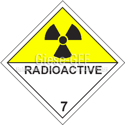 740-10-0 Radioaktive Stoffe