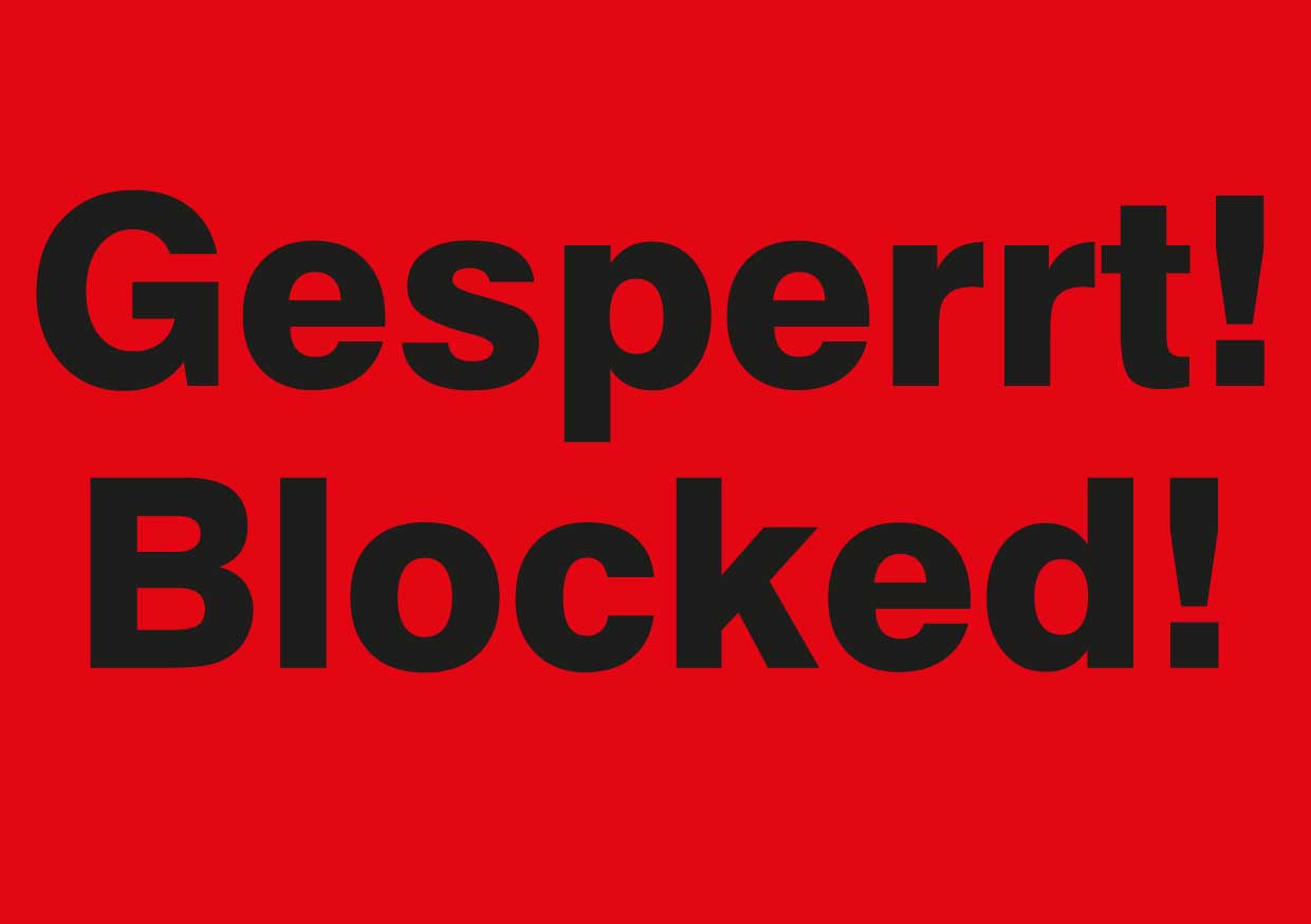 Gesperrt-2-sprachig-7-4-x-10-5565c50e473095 Versandetikett Gesperrt! 2-sprachig DE/ENG (zweifarbig)