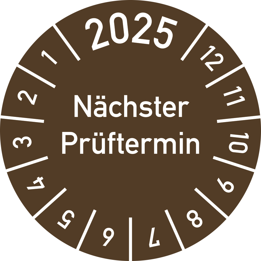 Prüfplakette 2025 Nächster Prüftermin