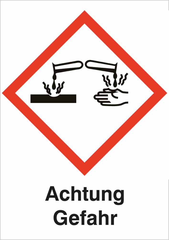 GHS-5-A GHS 05 mit Signalwort