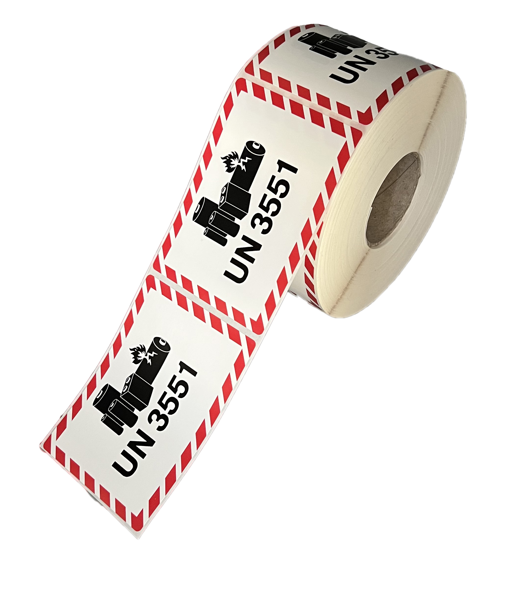 Etiketten Aufkleber Natrium-Ionen-Batterien UN 3551, Folie 7,4 x 10,5 cm, 1.000 Stück auf Rolle Etiketten Aufkleber Natrium-Ionen-Batterien UN 3551, Folie 7,4 x 10,5 cm, 1.000 Stück auf Rolle