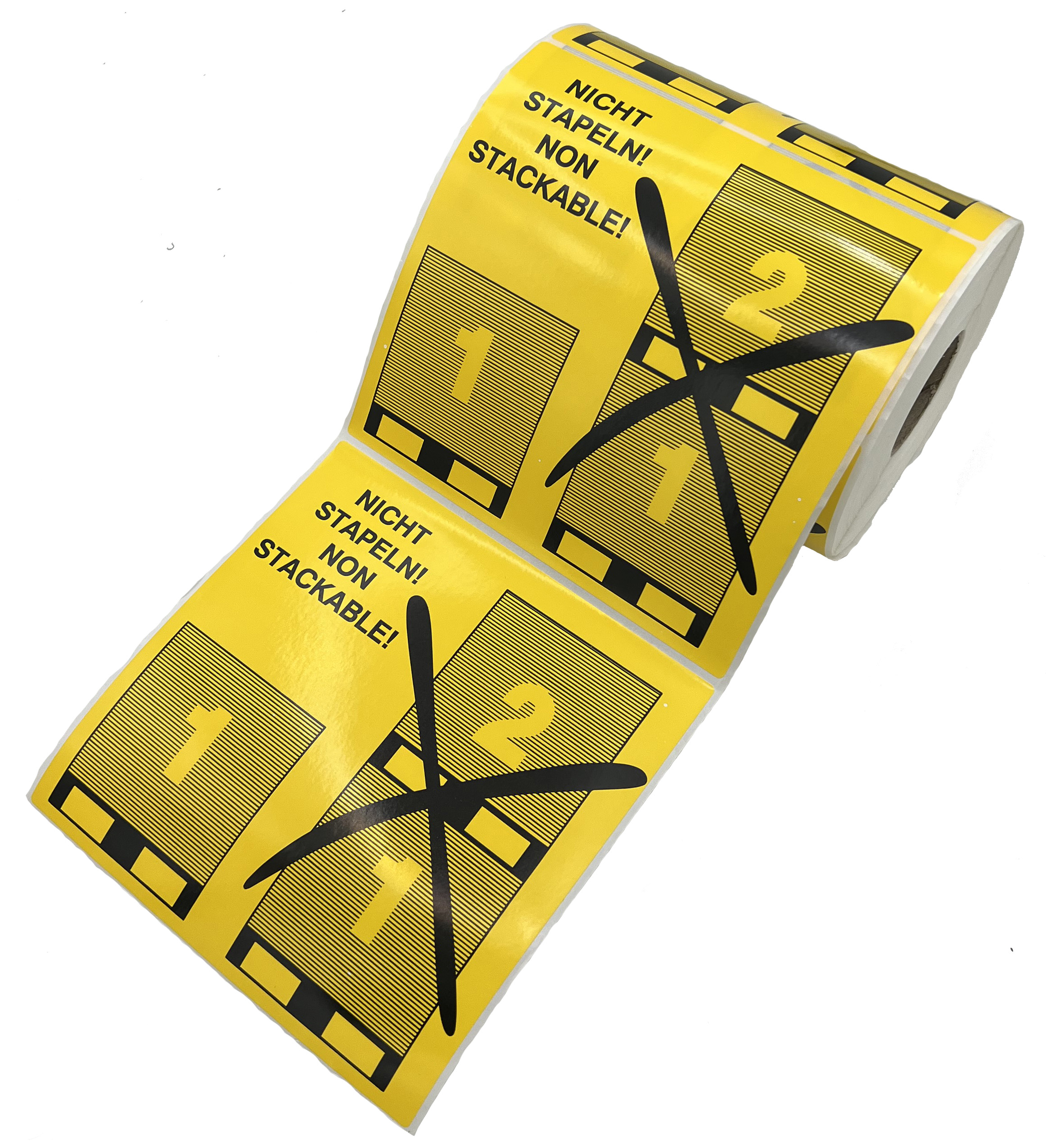 Aufkleber Nicht Stapeln / non stockable Aufkleber Nicht Stapeln / non stockable