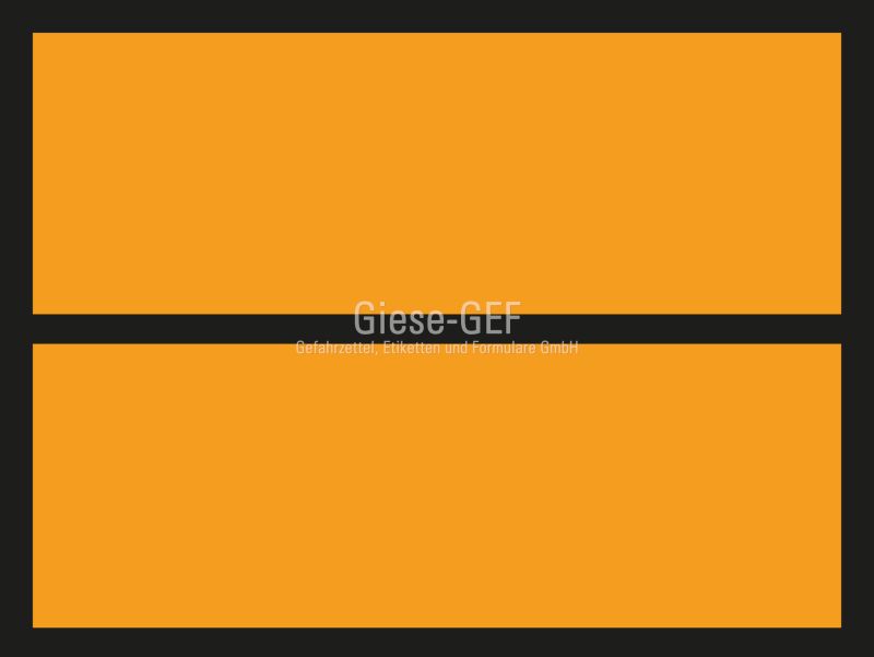 Giese-GEF Gefahrgutaufkleber Klasse 3 – 100x100mm Produktbild-Vorschau 2